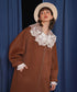 Embroidered Bird Collar Blouse